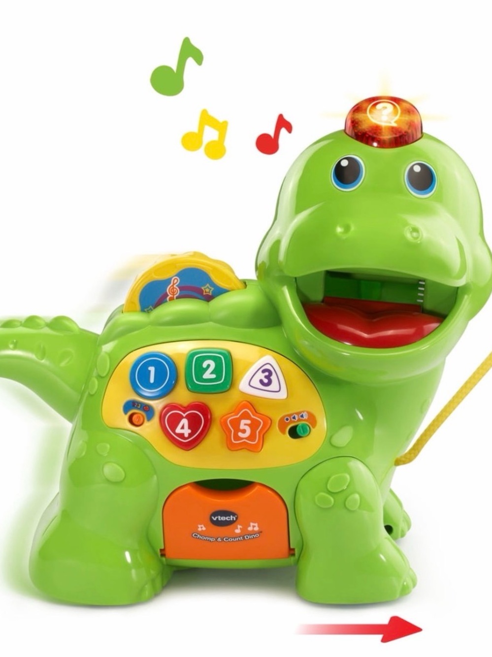 Vtech Chomp & Count Dino Toy - Green - Picture 8 of 11